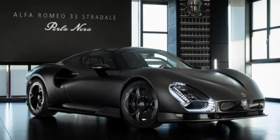 Alfa Romeo 33 Stradale ‘Perla Nera’ Tanıtıldı