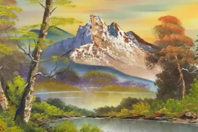 Bob Ross'un Canlı Yayında Yaptığı Tablo Satışta 3 Bob-Ross8217un-Canli-Yayinda-Yaptigi-Tablo-Satista-featured